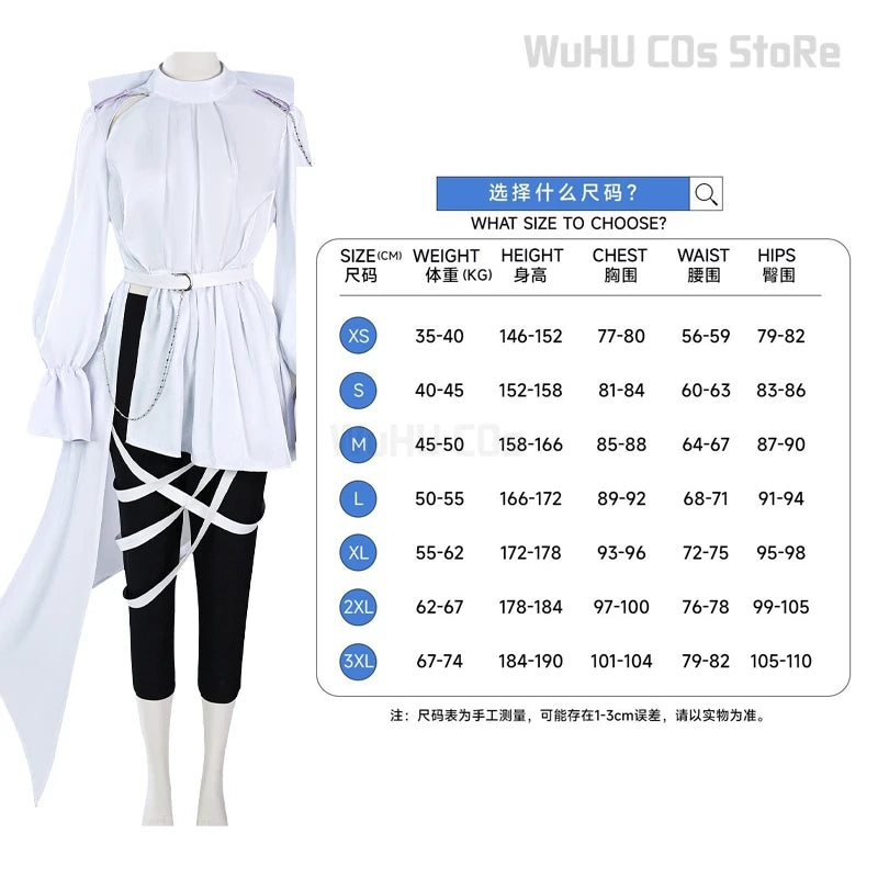 WICCON ALIEN STAGE Luka Cosplay Costume Set with Waist Cutout Blazer