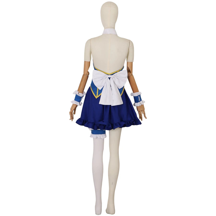 HOLRAN Lucy Heartfilia Cosplay Lolita Dress Set for Women