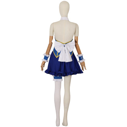 HOLRAN Lucy Heartfilia Cosplay Costume Anime Lolita Dress Set for Women
