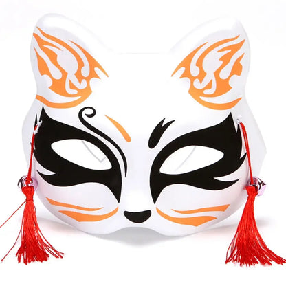 Exaggerated Rabbit Ear Mask, Black and White PVC Bunny Costume Accessory