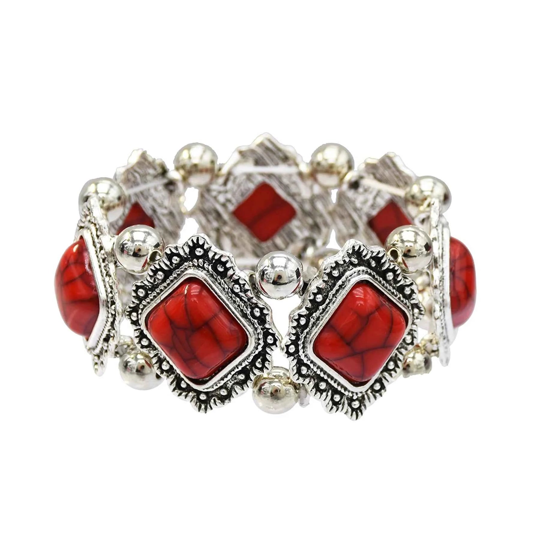 Traditional Kazakhstan Ethnic Coins Bracelet Hair Accessories  for Women Vintage Nepalese Tibetan Clothing Headwear Jewelry Set