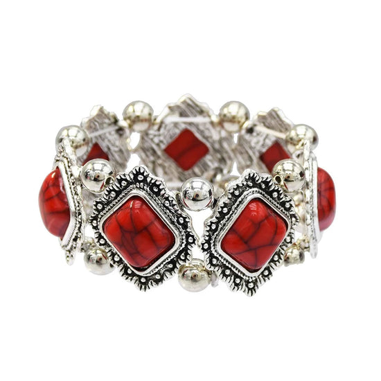 Traditional Kazakhstan Ethnic Coins Bracelet Hair Accessories  for Women Vintage Nepalese Tibetan Clothing Headwear Jewelry Set