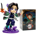 1-12pcs Anime Demon Slayer Blind Box Figure Toys Kimetsu No Yaiba Battle Series Guess Bag Mystery Doll Christmas Birthday Gift