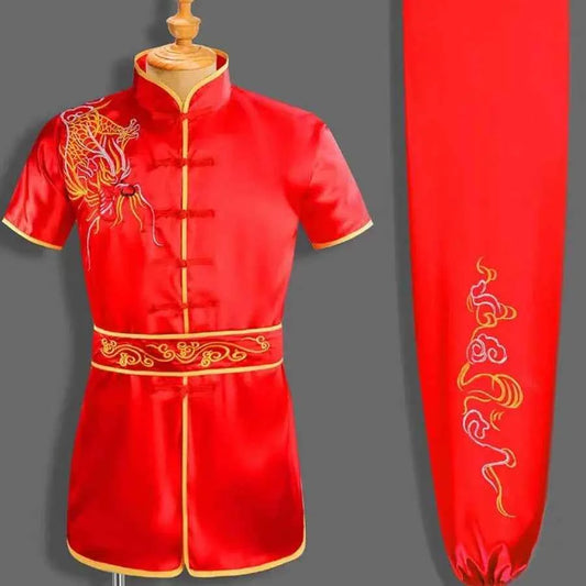 CLYFAN wushu uniform changquan clothes suits taichi chinese kungfu wushu clothes wushu suit ccwushu Martial arts costume