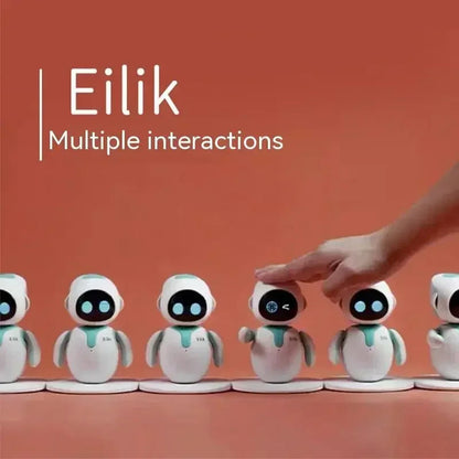 Eilik Robot Emotional Interaction Smart Companion Pet Robot Electronic Creative Custom Desktop Companion Christmas Toys Gifts SS69