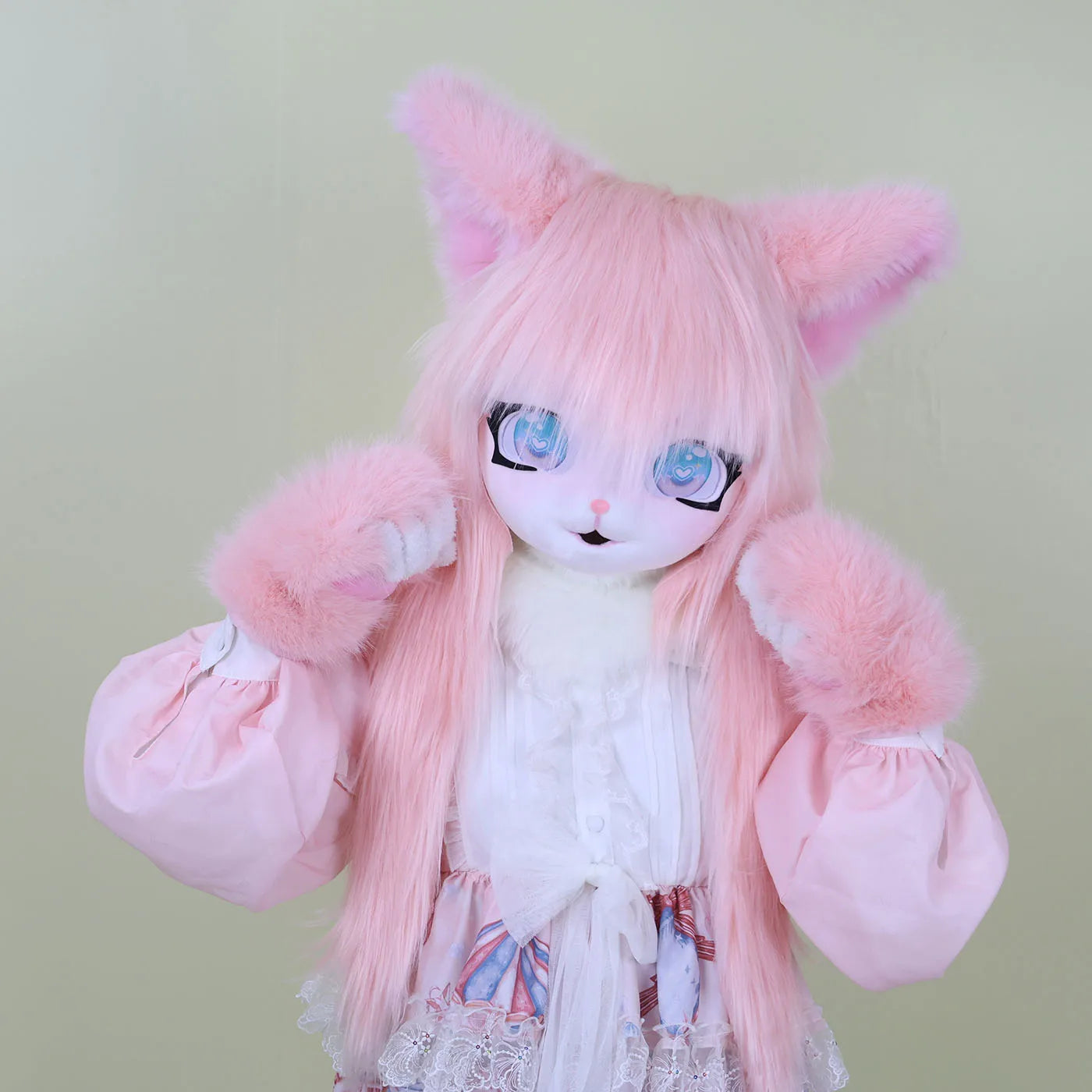 Furry Kigurumi Animal Cosplay Mask - Polyester Costume Head
