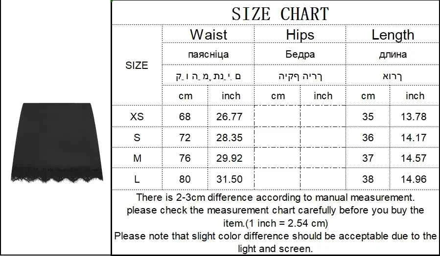 Women Mini Lace Skirt Sexy A-line Pleated High Waist Skirt for Women Spring Summer New Lace Short Skirt