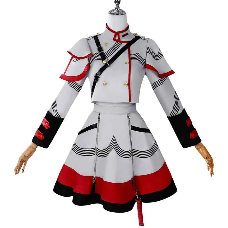 Kasane Teto Cosplay Costume Adult Carnival Uniform  Anime Halloween Party Costumes Masquerade Women Game
