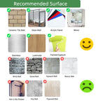 3D Foam Brick Wall Stickers, Waterproof Peel & Stick Panels 70x77cm