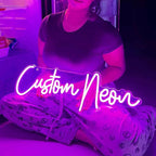 Custom Name Neon Sign Teenage Girls Birthday Gifts Personalized Neon LED Name Sign USB Dimmable LED Neon Wall Decor Light