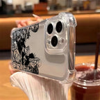 Black Anime JoJo's Bizarre Adventure Phone Case For Samsung A56 A26 A33 A54 A52 A51 A13 A73 A55 A53 A36 A35 A34 A32 A25 A24 A23