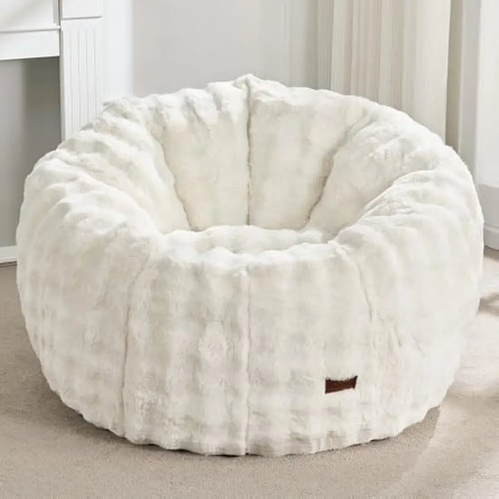 Bean Bag Chair, Comfy Giant Stuffed Bean Bags Chais W/Spacious Design for Reading, Playing or Relaxing, Bean Bag Couch for Adult