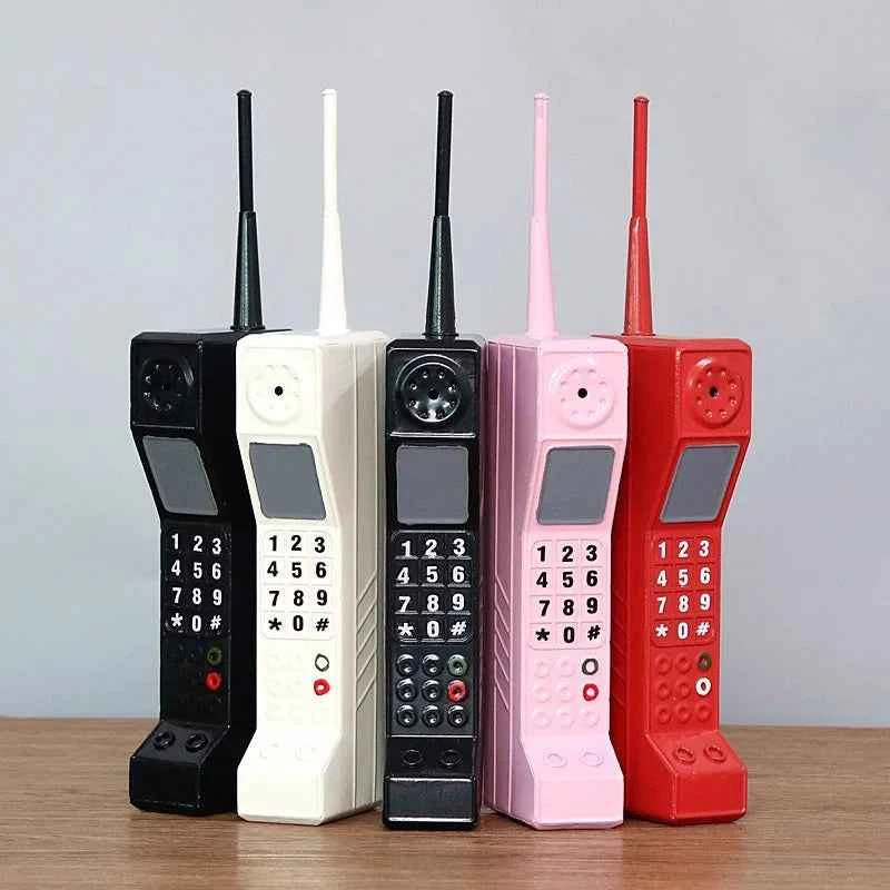 Creative Retro Simulation Mobile Phone Model Telephone Model Desktop Decoration Ornament Nostalgic Mobile Phone Era Props Gifts