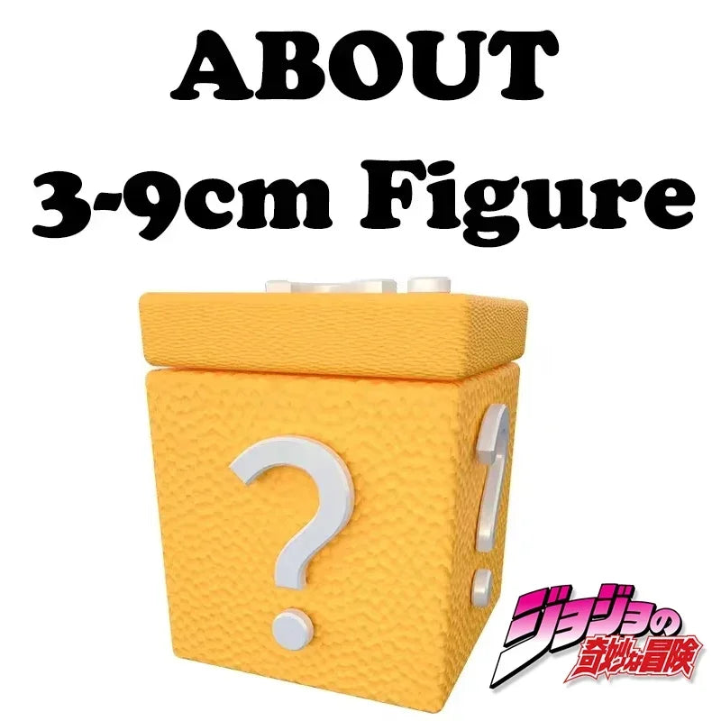 JOJO s Bizarre Adventure Blind Box Figure 3 9cm 10 30cm Anime Collectible Model Toy Random Surprise Gift PVC Figurine for Fans