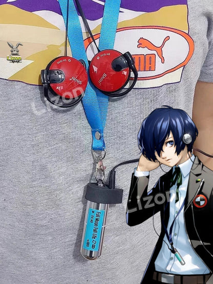 Persona 3 Cosplay Makoto Yuki Minato Arisato Junpei Iori Man MP3 Walkman Props 3D armband Cosplay Props SS69