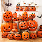 Pumpkins Lamp Halloween Decoration For Home Yard Garden Outdoor Decor Hallowen Horror House Skull Party Props Glow in The Dark