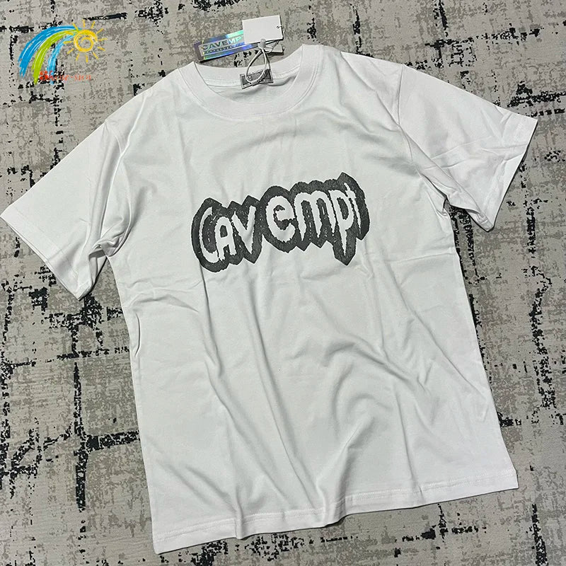 2023 New Fluorescent Green Vintage Washed Batik Cav Empt C.E T-Shirt Men Women 100% Cotton Mobile Phone Printing Cavempt Tee SS69 32.69 7 / S