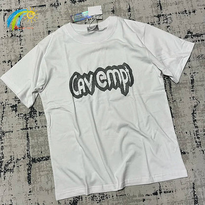 2023 New Fluorescent Green Vintage Washed Batik Cav Empt C.E T-Shirt Men Women 100% Cotton Mobile Phone Printing Cavempt Tee SS69 32.69 7 / S