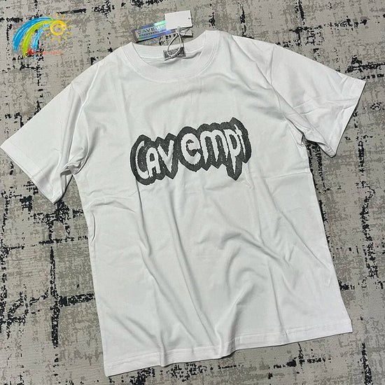 2023 New Fluorescent Green Vintage Washed Batik Cav Empt C.E T-Shirt Men Women 100% Cotton Mobile Phone Printing Cavempt Tee SS69 32.69 7 / S