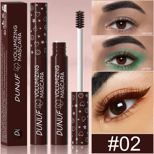 Colorful Curling Mascara Waterproof Fast Drying Eyelashes Extension Multicolor Lashes Makeup Lasting Waterproof White Mascara SS69 7.69 02