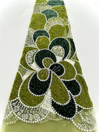 UOSUCN Sweetheart Beaded Sequin Mesh Evening Dress