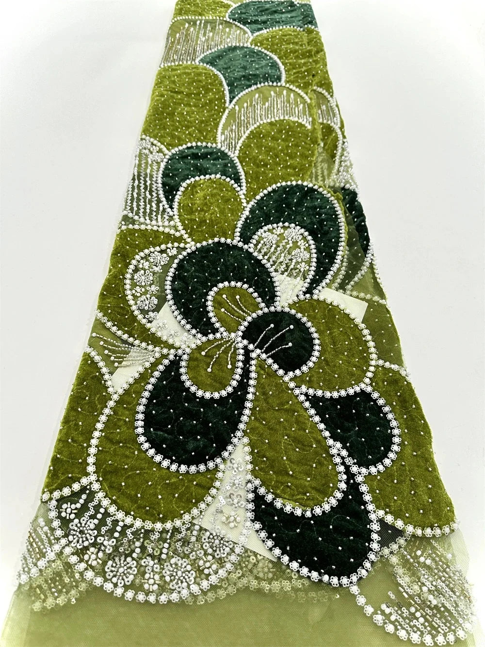 UOSUCN Sweetheart Beaded Sequin Mesh Evening Dress