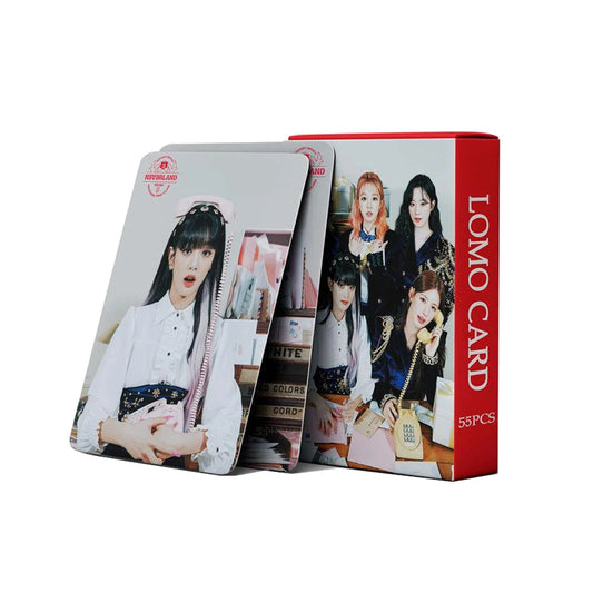 KPOP 55cards/set (G) I-DLE Album Card I FEEL Album GIDLE Ye Shuhua MINNIE Printed Photo Card LOMO Card Gift For Girls Collection SS69