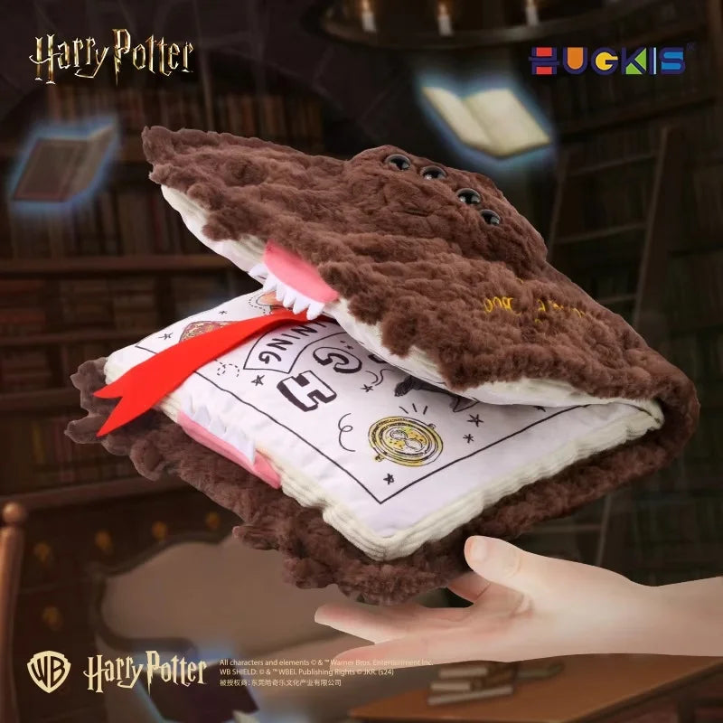 Hugkis Harry Potter Plush Toy Magic School Around The Monster Book Pendant Monster Book Pillow Fans Holiday Gifts