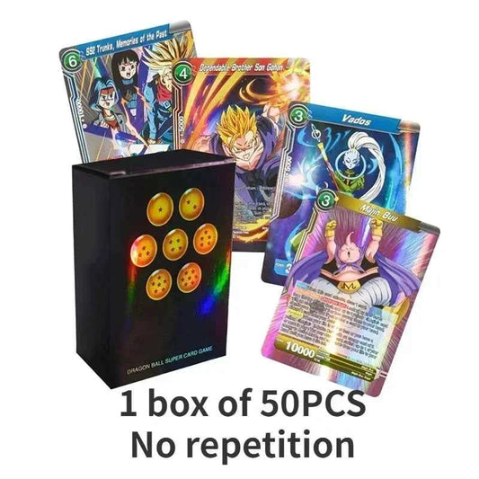 Anime Dragon Ball card store  cards Booster Card Box Trading card game Super Saiyan Son Goku Anime Characters Collection Toy