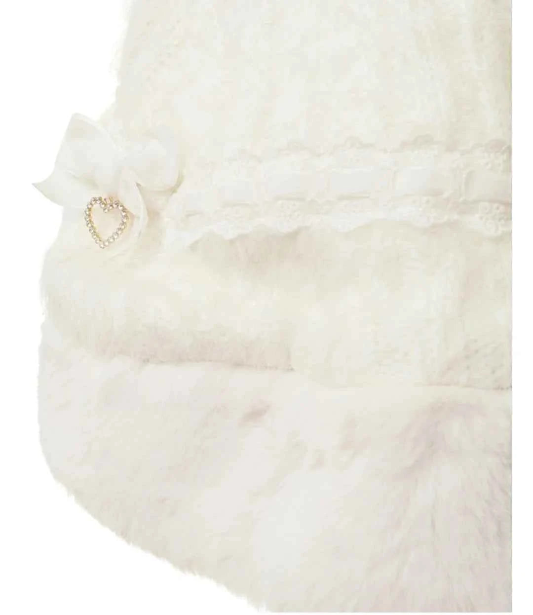Japanese Sweet Soft Thick Women's Double-Layer Big Ribbon Hooded Knitted Cloak 3 Colors Autumn and Winter Ponchos Warm Jacket