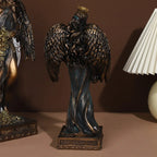Greek Goddess of Fortune Resin Figurine - Antique Style Home Decor