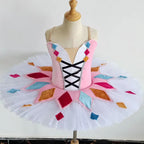Harlequinade Pancake Tutu Ballet Dress for Girls & Women