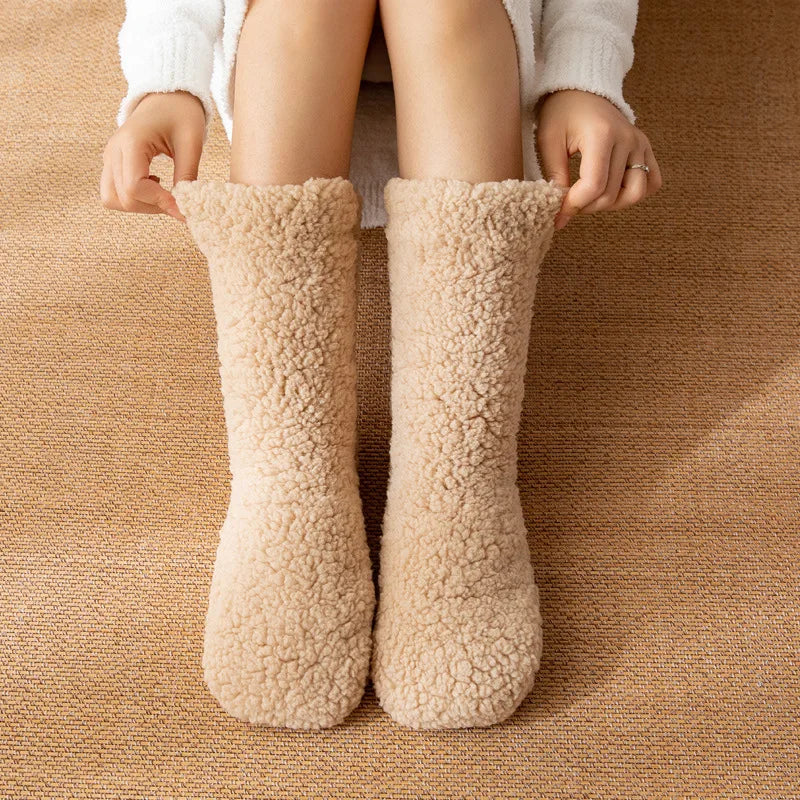 Women's Thick Thermal Socks - Cozy Winter Warm Anti-Slip Floor
