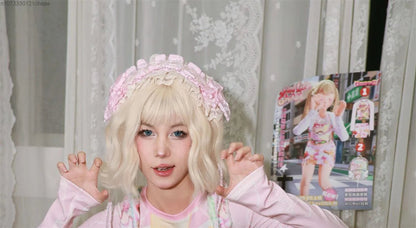 Subcultural Spicy Girl Clothes Cute Bottom Tee Shirt Y2k Harajuku Anime Slim Long Sleeve T-shirts Women Cartoon Pink Crop Tops SS69