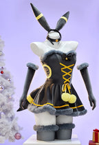 Anime Vaporeon Umbreon Sylveon Cosplay Costume Women Sexy Cloak Dress Outfit Cute Bunny Girl Uniform Halloween Christmas Clothes