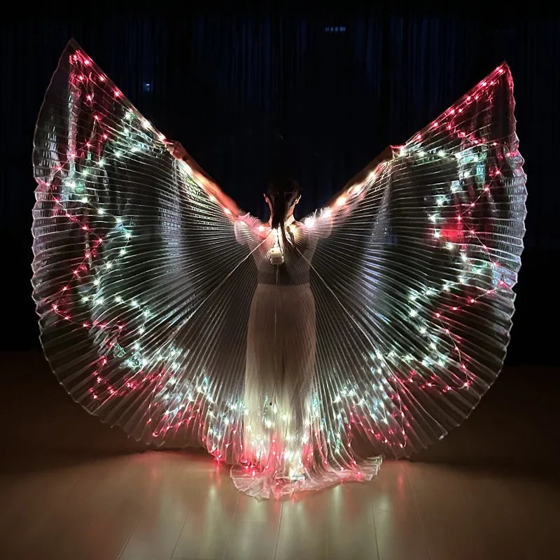 LED Isis Wings for Belly Dance & Performance