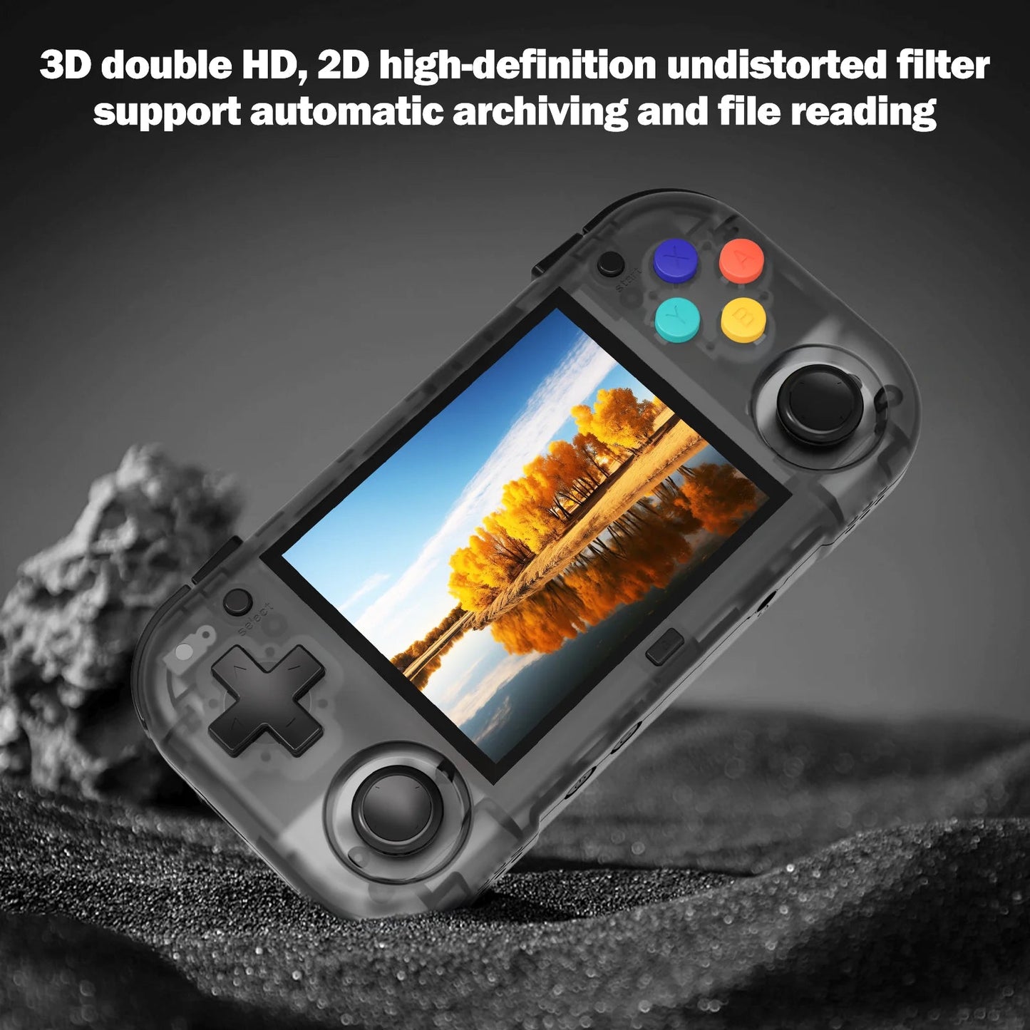 Ampown XU MINI M Handheld Game Console 2.8'' Screen Linux OS MINIM Retro Simulator Video Player Portable Console Children Gifts SS69