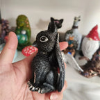 1pc Halloween Magic Black Dragon Snake Griffin Unicorn Mysterious Witches Statue Home Decor Figurine Christmas Desk Ornaments