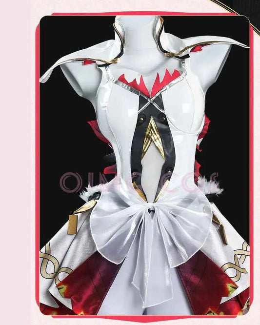 Chun Cosplay Costume Wuthering Waves Carnival Uniform Wig Anime Halloween Costumes Women Game Character Outfits