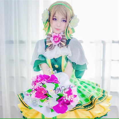 Lovelive Flower Bouquet Cosplay Nico Kotori Tojo Maki Eli Ayase Nozomi Hanayo Lolita Dress Love Live Uniform Cosplay Costume SS69