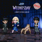 Jada Anime Figures Wednesday The Addams Family Thing Enid Sinclair Metalfigs Metal Model Toy Collection Ornament Boy Girls Gifts