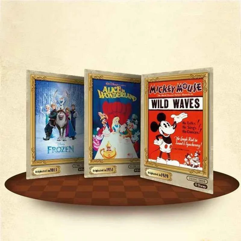 Card Fun Disney 100th Anniversary Carnival Commemorative Cards New Anime Peripherals Limited Collection Card Kids Toys Gift