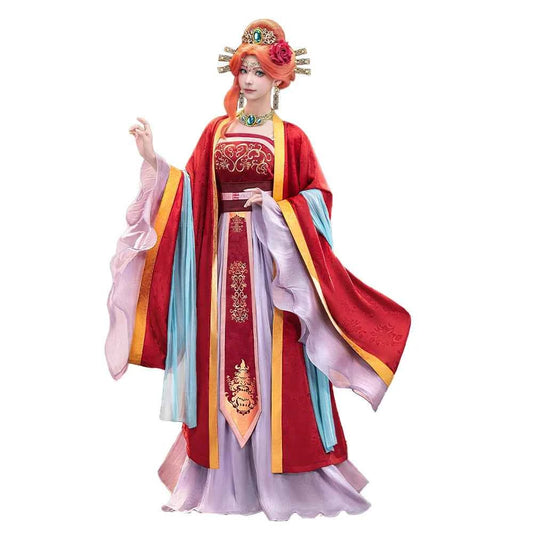 Gyokuyou Cosplay Costume Anime The Apothecary Diaries【XS-2XL】DokiDoki-R Women Red Dress Mao Mao Gyokuyou Cosplay Plus Size