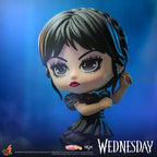 Hot Toys Wednesday Dance Version Cosbaby(S) Mini Collectible Figure Desktop Decoration Toy Fans Collect Halloween Holiday Gift