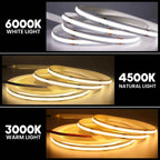 DC 5V USB COB Strip 3MM 5MM 8MM White/Pink/Red/White/Yellow/Yellow/Ice Blue/Green Flexible Ribbon Rope Home Decor TV Backlight