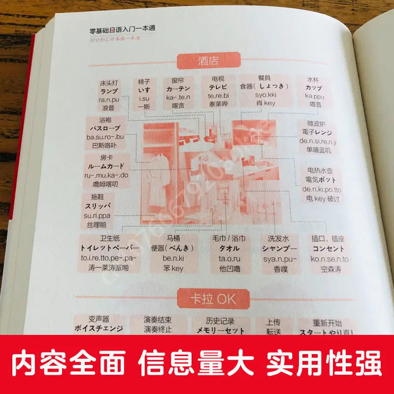 Japanese Self-Study Zero Basic Books Elementary Course Learning Material Standard Foreign Pronunciation Tutorial Entry Book SS69