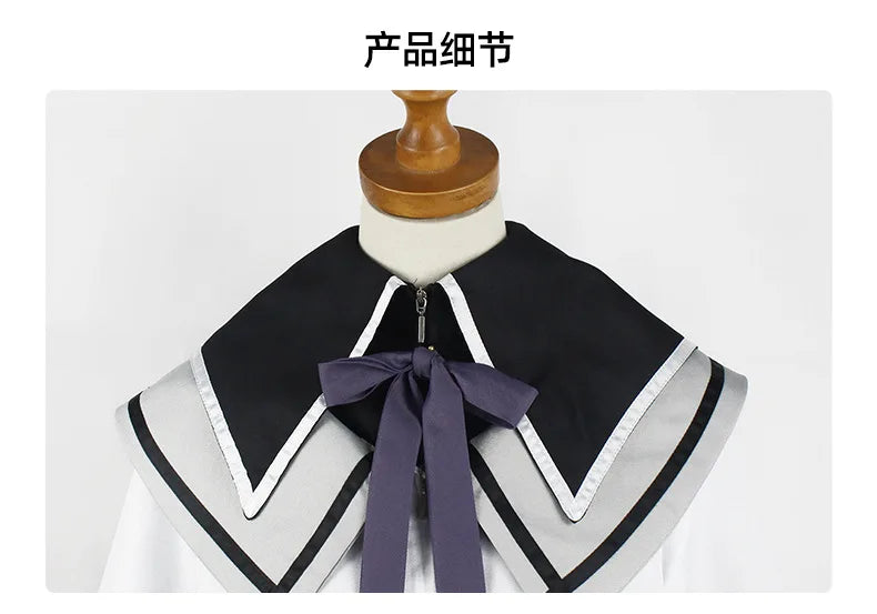 HOMCHEE TRENDS Akemi Homura Anime Cosplay Costume Set with Wig