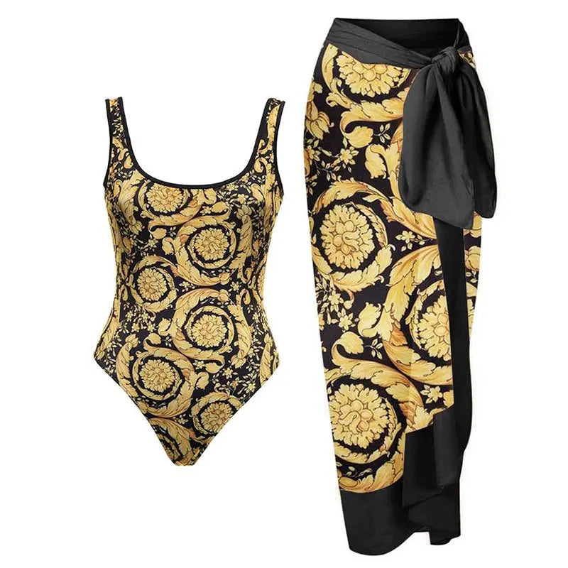 2023 New Arrival Push Up Women Bikini Set Floral Printed Ruffle Bikinis Strappy Bandage Swimwear Brazilian Biquini Bathing Suit SS69