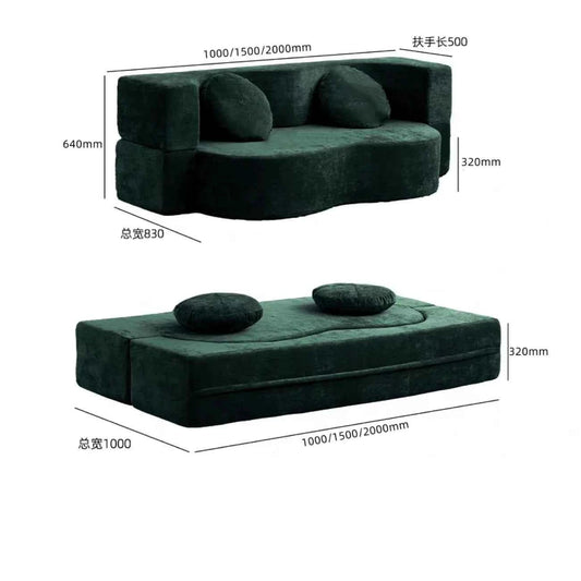 Living Room Sofas Vacuum Compression Sofa Pure Sponge Single Multifunctional Foldable Special Shaped Sofa Bed Furniture
