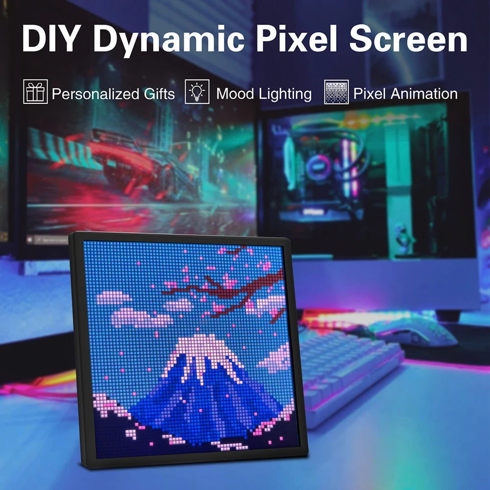 Smart LED Pixel Matrix Display 64x64 RGB App Control